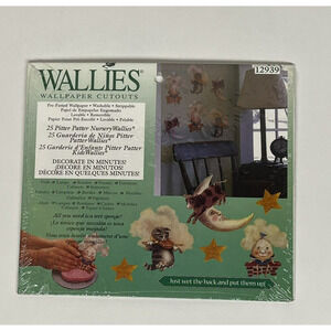 Wallies Wallpaper Pitter Patter Nursery Rhyme Characters 25 Cutouts 12939 New